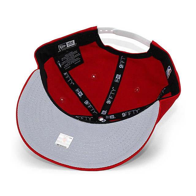 ニューエラ 9FIFTY ロサンゼルス クリッパーズ NBA TEAM-BASIC SNAPBACK CAP RED-WHITE NEW ERA LOS ANGELES CLIPPERS