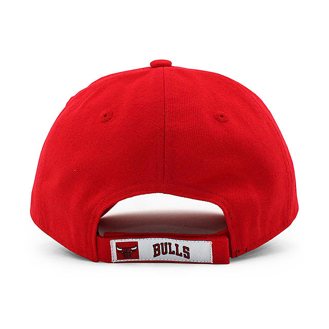 ニューエラ キャップ 9FORTY シカゴ ブルズ NBA THE LEAGUE ADJUSTABLE CAP RED NEW ERA CHICAGO BULLS