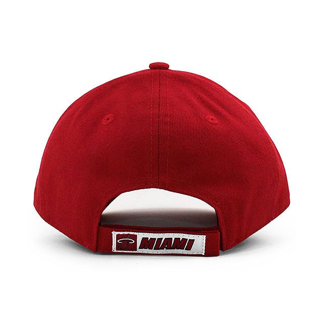 ニューエラ キャップ 9FORTY マイアミ ヒート NBA THE LEAGUE ADJUSTABLE CAP RED NEW ERA MIAMI HEAT