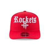 ニューエラ 9FIFTY ヒューストン ロケッツ CLASSIC-CURVE SNAPBACK CAP RED NEW ERA HOUSTON ROCKETS