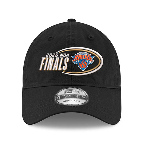 海外取寄 ニューエラ キャップ 9TWENTY ニューヨーク ニックス 2026 NBA FINALS ADJUSTABLE CAP BLACK