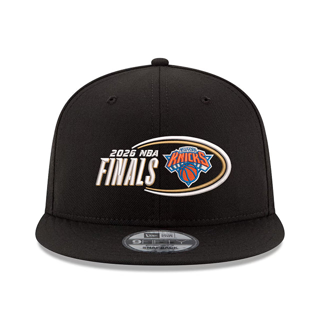 海外取寄 ニューエラ キャップ 9FIFTY ニューヨーク ニックス 2026 NBA FINALS SNAPBACK BLACK