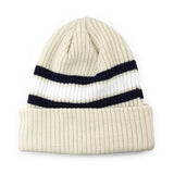 ニューエラ ニットキャップ ビーニー ビラノバ ワイルドキャッツ NCAA VINTAGE STRIPE KNIT BEANIE CREAM NEW ERA VILLANOVA WILDCATS