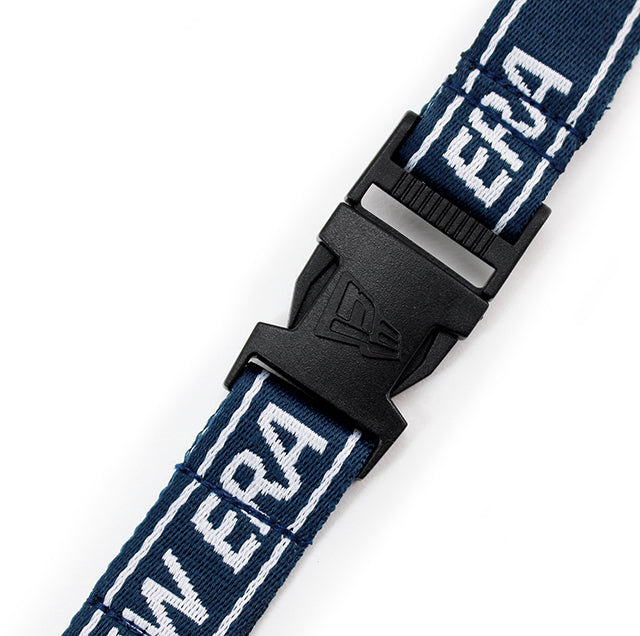 ニューエラ ネックストラップ NECK STRAP LANYARD NAVY-WHITE NEW ERA