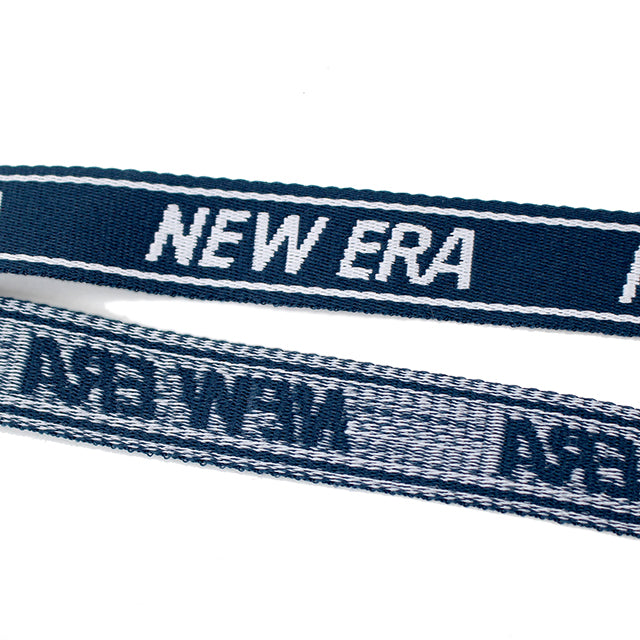 ニューエラ ネックストラップ NECK STRAP LANYARD NAVY-WHITE NEW ERA