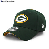 ニューエラ キャップ 9FORTY グリーンベイ パッカーズ NFL THE LEAGUE ADJUSTABLE CAP GREEN