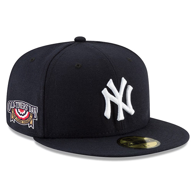 海外取寄 ニューエラ キャップ 59FIFTY ニューヨーク ヤンキース 2026 OLD TIMER'S DAY FITTED CAP NAVY