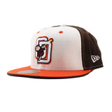 ニューエラ キャップ 59FIFTY サンディエゴ パドレス MLB COOPERSTOWN FITTED CAP ORANGE-BROWN