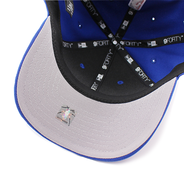 ニューエラ 9FORTY M-CROWN スナップバック デトロイト ピストンズ NBA SNAPBACK CAP BLUE