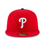 ブライス ハーパーモデル 海外取寄 ニューエラ キャップ 59FIFTY フィラデルフィア フィリーズ MLB 2024 PLAYER'S WEEKEND FITTED CAP RED