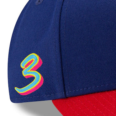 ブライス ハーパーモデル 海外取寄 ニューエラ キャップ 9FORTY フィラデルフィア フィリーズ MLB 2024 PLAYER'S WEEKEND STRAPBACK CAP ROYAL BLUE-RED