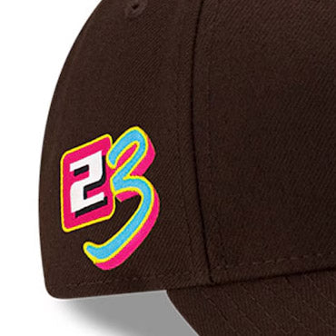 フェルナンド タティス Jr.モデル 海外取寄 ニューエラ キャップ 9FORTY サンディエゴ パドレス MLB 2024 PLAYER'S WEEKEND STRAPBACK CAP BROWN