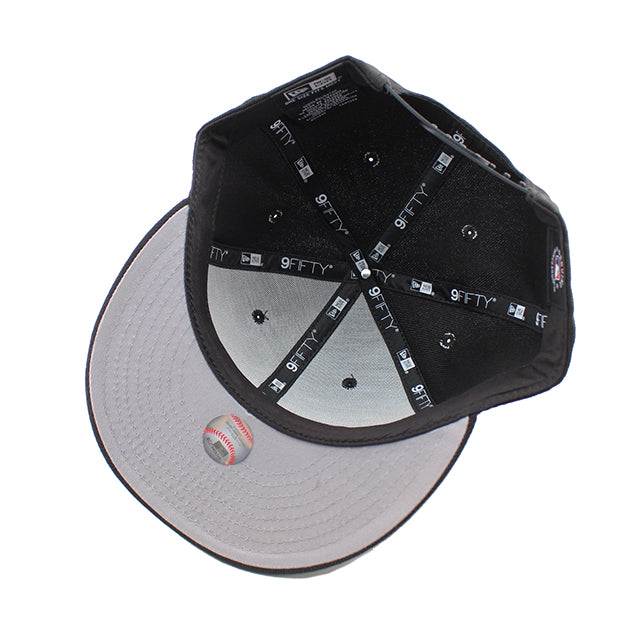 シティコネクト ニューエラ キャップ 9FIFTY タンパベイ レイズ MLB CITY CONNECT SNAPBACK CAP BLACK WHITE