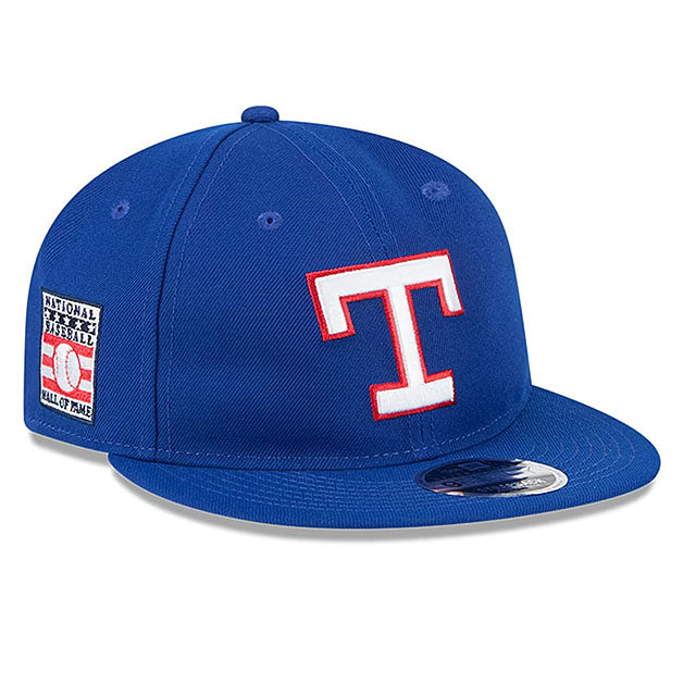 MLB ホールオブフェイムモデル 海外取寄 ニューエラ RC9FIFTY テキサス レンジャーズ HALL OF FAME COOPERSTOWN RETRO CROWN SNAPBACK CAP ROYAL