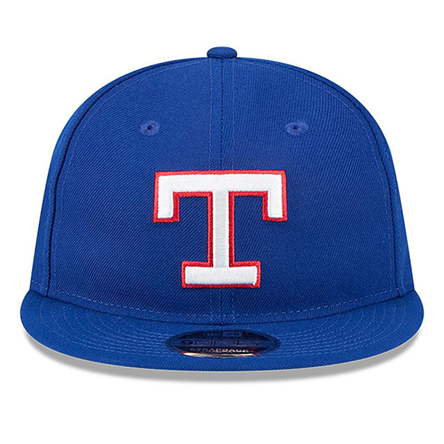 MLB ホールオブフェイムモデル 海外取寄 ニューエラ RC9FIFTY テキサス レンジャーズ HALL OF FAME COOPERSTOWN RETRO CROWN SNAPBACK CAP ROYAL