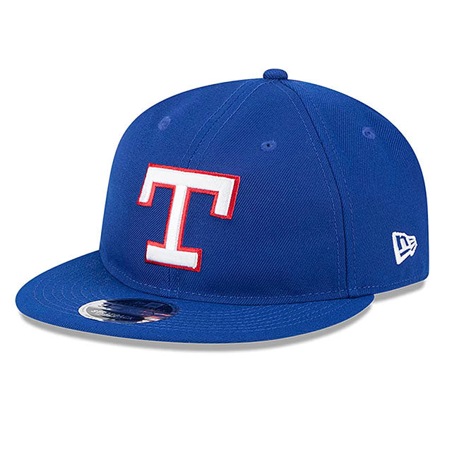 MLB ホールオブフェイムモデル 海外取寄 ニューエラ RC9FIFTY テキサス レンジャーズ HALL OF FAME COOPERSTOWN RETRO CROWN SNAPBACK CAP ROYAL