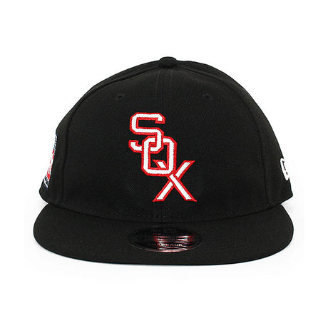 MLB ホールオブフェイムモデル ニューエラ RC9FIFTY スナップバック シカゴ ホワイトソックス HALL OF FAME RETRO CROWN SNAPBACK CAP BLACK