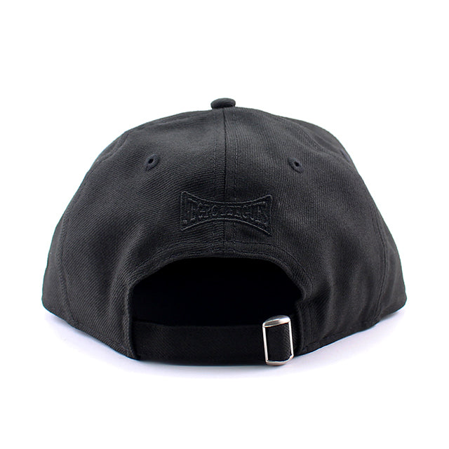 ニューエラ キャップ RC9FIFTY ニューヨーク ブラックヤンキース WOOL FLAT VISOR FELT PATCH STRAPBACK CAP BLACK