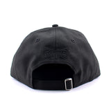 ニューエラ キャップ RC9FIFTY ニューヨーク ブラックヤンキース WOOL FLAT VISOR FELT PATCH STRAPBACK CAP BLACK