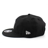 ニューエラ キャップ RC9FIFTY ニューヨーク ブラックヤンキース WOOL FLAT VISOR FELT PATCH STRAPBACK CAP BLACK