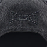 ニューエラ キャップ RC9FIFTY ニューヨーク ブラックヤンキース WOOL FLAT VISOR FELT PATCH STRAPBACK CAP BLACK
