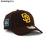 2024開幕ソウルシリーズモデル ニューエラ 9FORTY サンディエゴ パドレス MLB 2024 WORLD TOUR SEOUL SERIES STRAPBACK CAP BROWN