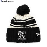 ニューエラ ニットキャップ ビーニー ラスベガス レイダース 2022 NFL SIDELINE KNIT BEANIE CAP BLACK