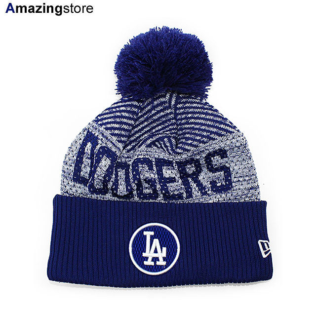 ニューエラ ニット ビーニー ロサンゼルス ドジャース MLB SPORT KNIT