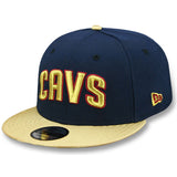 ニューエラ キャップ 9FIFTY クリーブランド キャバリアーズ SWINGMAN SNAPBACK NAVY-GOLD