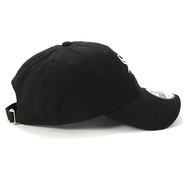 ニューエラ キャップ 9TWENTY ストラップバック シカゴ ホワイトソックス MLB WASHED COTTON STRAPBACK CAP BLACK