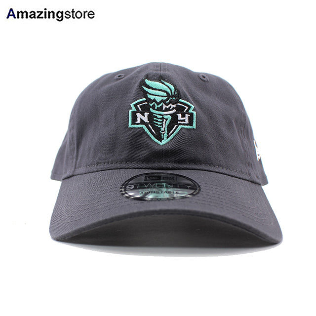 ニューエラ キャップ 9TWENTY ニューヨーク リバティ WNBA TEAM-BASIC STRAPBACK CAP DARK GRAY