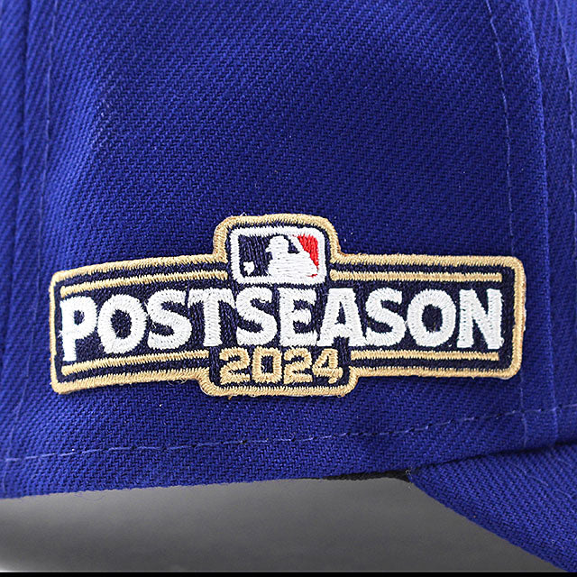 2024 ポストシーズンモデル 子供用 ニューエラ キャップ 9FORTY ロサンゼルス ドジャース YOUTH MLB POSTSEASON ADJUSTABLE CAP BLUE