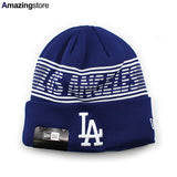 ニューエラ ニット ビーニー ロサンゼルス ドジャース MLB SPORTS KNIT BEANIE ROYAL BLUE