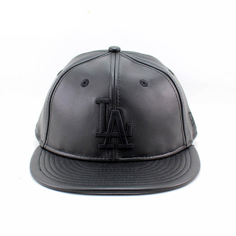 ニューエラ キャップ RC9FIFTY スナップバック ロサンゼルス ドジャース MLB GENUINE LEATHER RETRO CROWN SNAPBACK CAP BLACKOUT