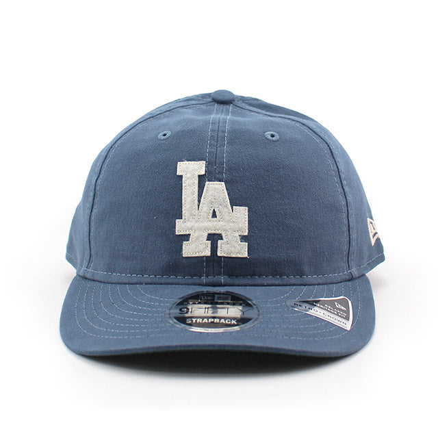 ニューエラ キャップ RC9FIFTY スナップバック ロサンゼルス ドジャース MLB CANVAS FELT LOGO RETRO CROWN SNAPBACK CAP BLUE