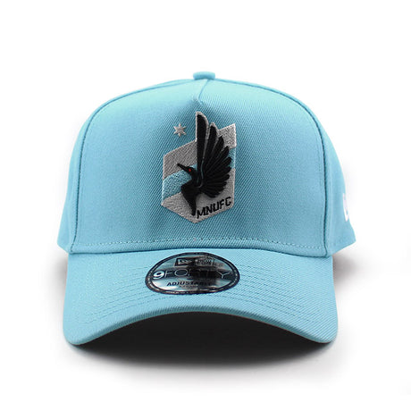 ニューエラ キャップ 9FORTY スナップバック ミネソタ ユナイテッド FC MLS A-FRAME SNAPBACK CAP LIGHT BLUE