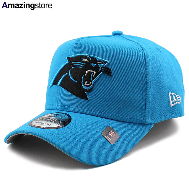 ニューエラ キャップ 9FORTY スナップバック カロライナ パンサーズ NFL A-FRAME SNAPBACK CAP BLUE / 国内外から ニューエラをはじめナイキ、クーパーズタウンボールキャップ等を中心に取り扱うベースボールキャップの専門店 /  Amazingstore(アメイジングストア)