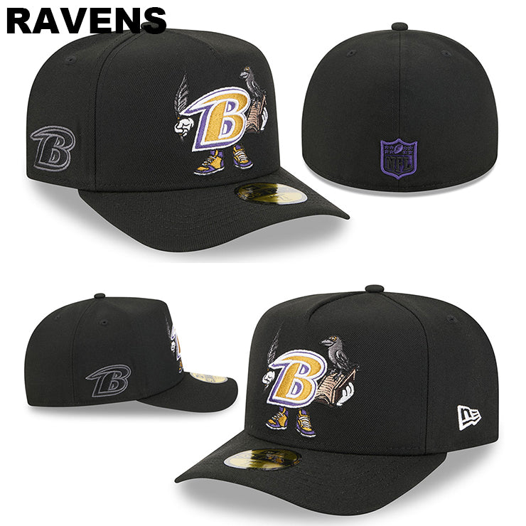 ニューエラ キャップ 59FIFTY NFL CARTOON A-FRAME FITTED CAP