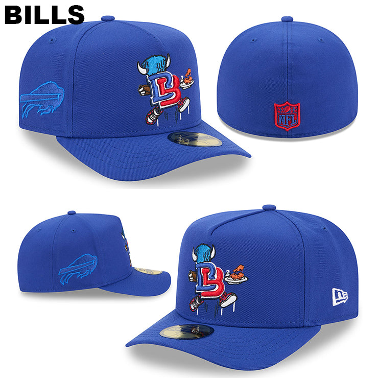 ニューエラ キャップ 59FIFTY NFL CARTOON A-FRAME FITTED CAP