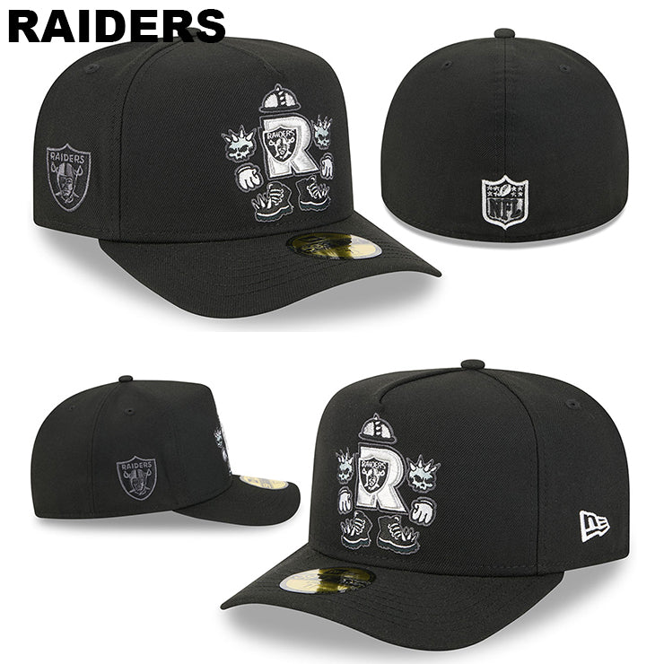 ニューエラ キャップ 59FIFTY NFL CARTOON A-FRAME FITTED CAP