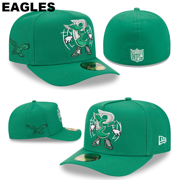 ニューエラ キャップ 59FIFTY NFL CARTOON A-FRAME FITTED CAP