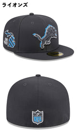 2024 NFL ドラフト選手着用 ニューエラ キャップ 59FIFTY NFL NFC 2024 ONSTAGE NFL DRAFT GREY FITTED CAP NEW ERA