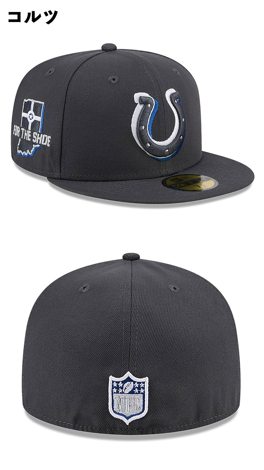 2024 NFL ドラフト選手着用 ニューエラ キャップ 59FIFTY NFL AFC 2024 ONSTAGE NFL DRAFT GREY FITTED CAP NEW ERA