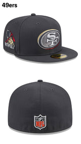 2024 NFL ドラフト選手着用 ニューエラ キャップ 59FIFTY NFL NFC 2024 ONSTAGE NFL DRAFT GREY FITTED CAP NEW ERA