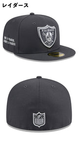 2024 NFL ドラフト選手着用 ニューエラ キャップ 59FIFTY NFL AFC 2024 ONSTAGE NFL DRAFT GREY FITTED CAP NEW ERA