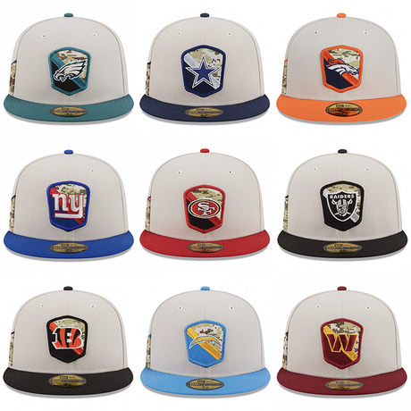 2023 NFL ベテランズデー選手着用 ニューエラ キャップ 59FIFTY NFL 2023 SALUTE-TO-SERVICE FITTED CAP NEW ERA