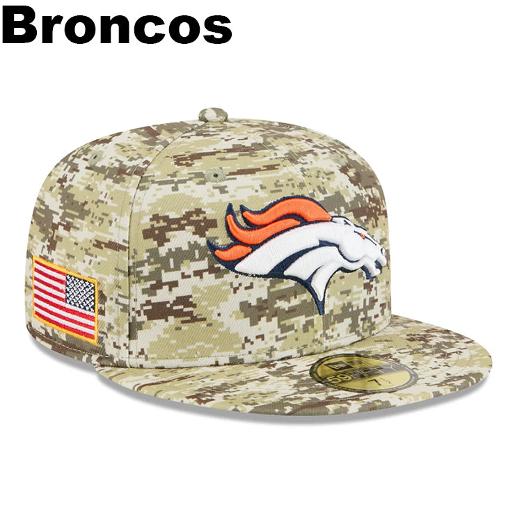 ニューエラ ニットキャップ 59FIFTY NFL 2025 SALUTE-TO-SERVICE FITTED CAP DEGITAL DESERT STORM