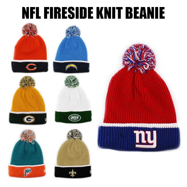 ニューエラ ニットキャップ ビーニー NFL FIRESIDE POM KNIT BEANIE ニューエラ ニットキャップ ビーニー NFL FIRESIDE POM KNIT BEANIE