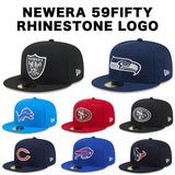 海外取寄 NFL ラインストーンロゴモデル ニューエラ キャップ 59FIFTY NFL RHINESTONE LOGO FITTED CAP