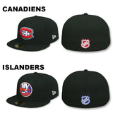 ニューエラ キャップ 59FIFTY NHL TEAM BASIC FITTED CAP